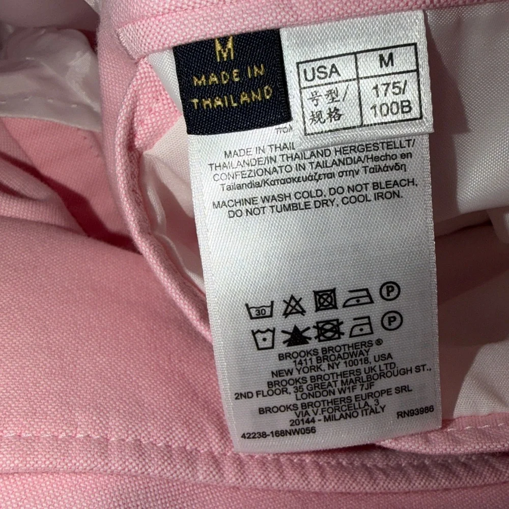Brooks Brothers Soft Pink Regent Fit Jacket - Picture 3 of 4